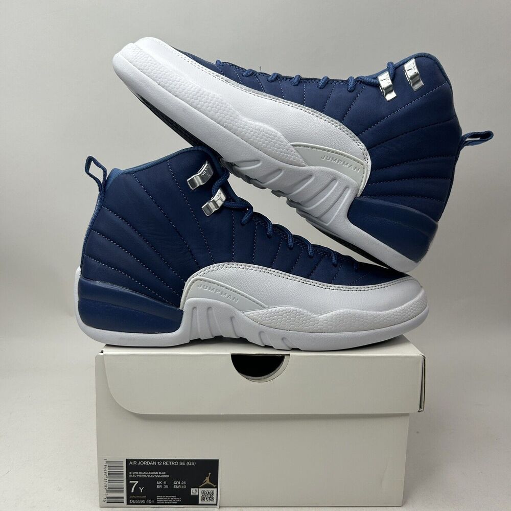 Nike Shoes Air Jordan 12 Retro SE GS “Indigo/Legend Blue” 2023